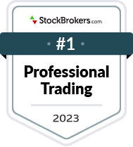 StockBrokers.com 2022 rated #1 for Professional Trading